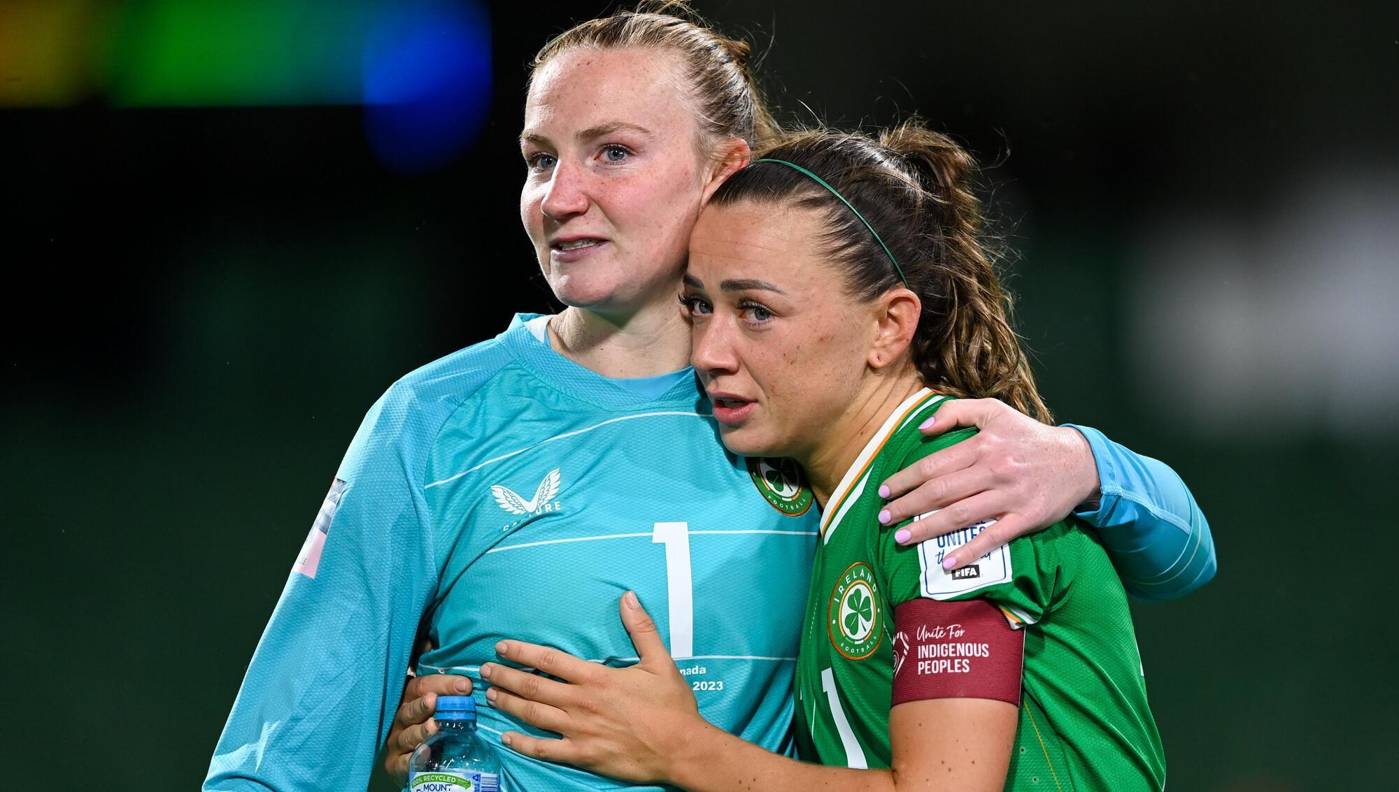 Ireland captain Katie McCabe unhappy with Canada time-wasting 