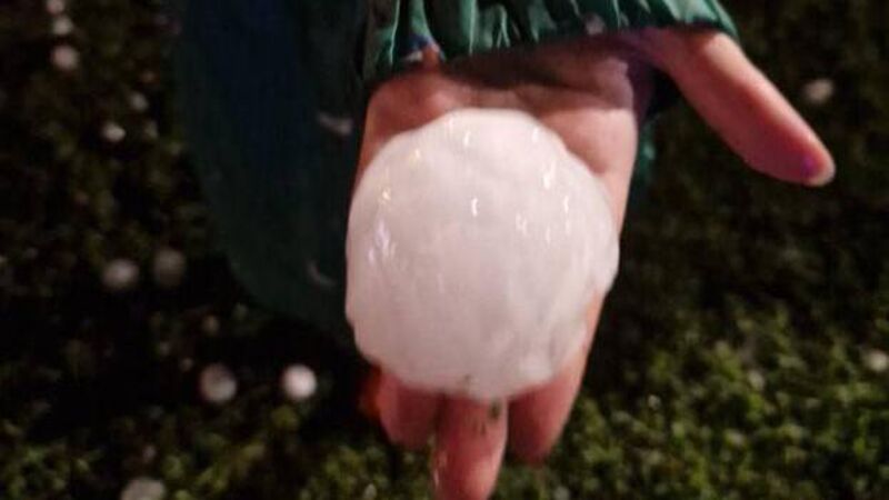 Irish man holidaying in Italy says 'powerful and violent' hailstones 'fell like rocks'  