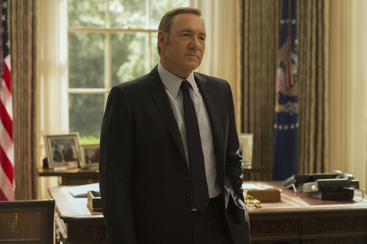 Kevin Spacey as Francis Underwood in House of Cards: He carved out a niche as Hollywood’s favourite sinister villain.