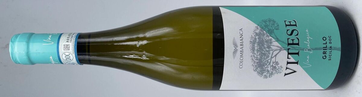 Colomba Bianca ‘Vitese’ Grillo Organic, Sicilia
