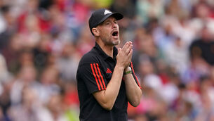 Manchester United boss Erik ten Hag is after a new attacker (Andrew Milligan/PA).