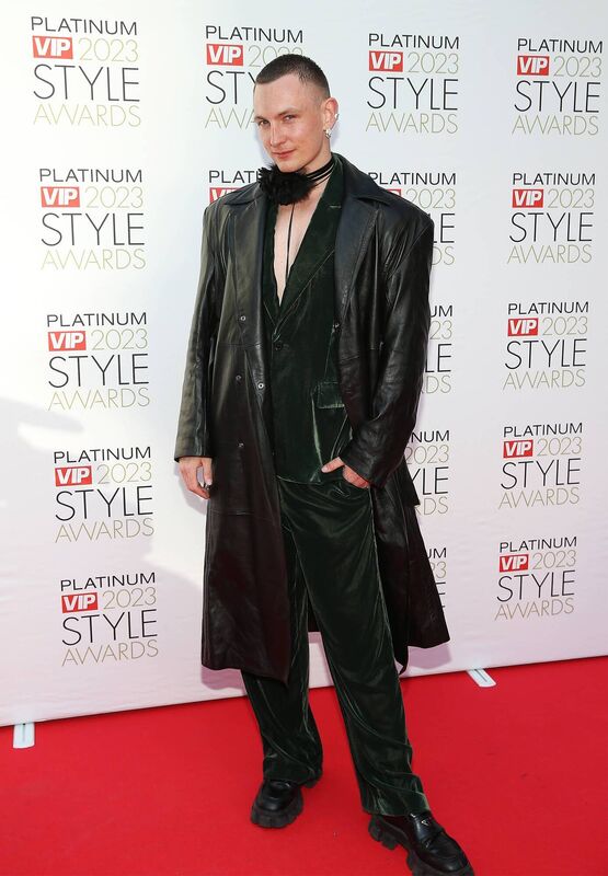 PJ Kirby at the Platinum VIP Style Awards 2023 at the Dublin Royal Convention Centre in Golden Lane, Dublin. Picture: Brian McEvoy