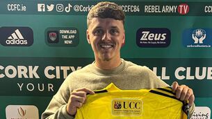 <p>NEW ADDITION: Ollie Byrne. Pic: CorkCityFC</p>