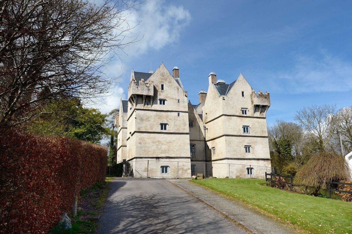 Restored Monkstown Castle is on the market for €800,000 Picture: Denis Scannell
