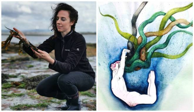 Marie Connole: Art inspired by the seaweed of her native county 