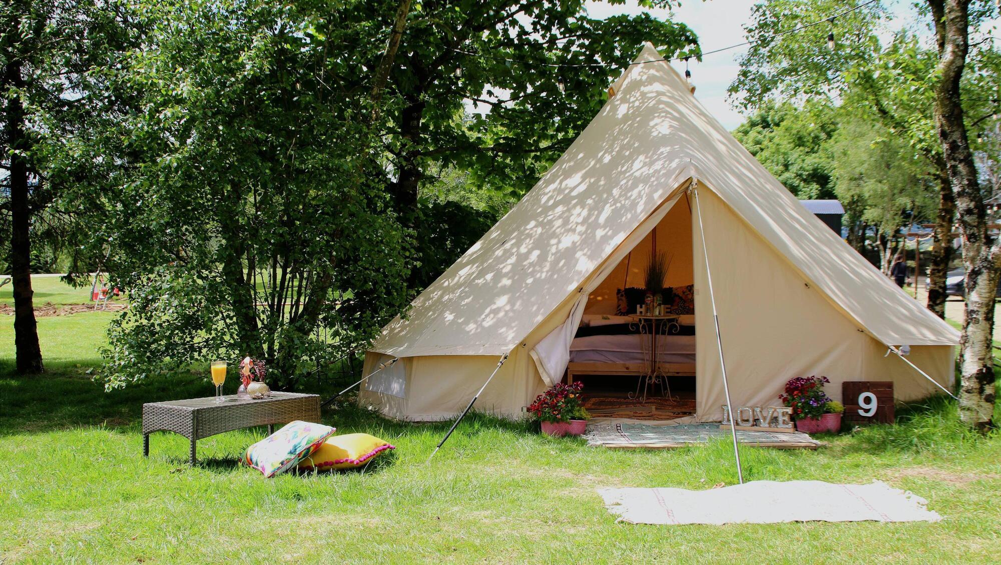 Glamping at Kilkenny's Mountain View: 'nothing short of magical'