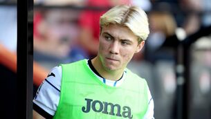 <p>Rasmus Hojlund looks set for a move to Manchester United (Nigel French/PA)</p>