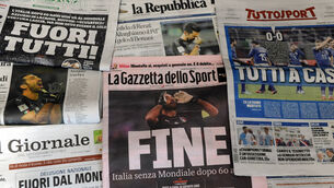 Italy Reacts After Failing To Qualify For The World Cup