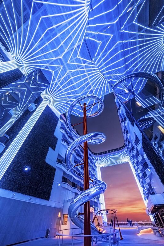 MSC World Europa's World Promenade.