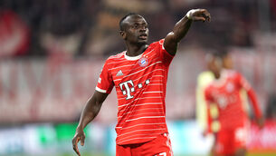 Sadio Mane has left Bayern Munich for Al-Nassr (Adam Davy/PA)