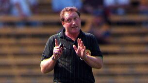 <p>R.I.P: Referee Jimmy Cooney during the GAA Hurling All-Ireland Senior Championship Semi-Final match between Offaly and Clare at Croke Park in Dublin. Pic: Brendan Moran/Sportsfile</p>