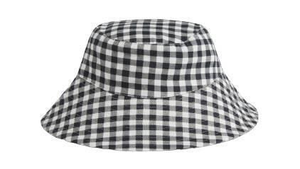 Gingham hat, Whistles, was €49; now €39 Gingham hat, Whistles, was €49; now €39