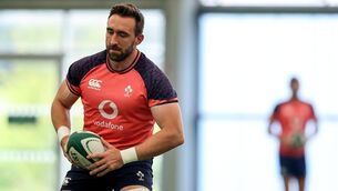 <p>Jack Conan training with Ireland. Pic Credit ©INPHO/Ben Brady</p>