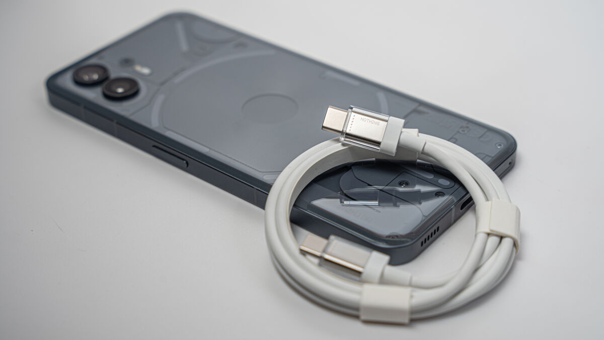 Nothing Phone 2. Picture: Noel Campion.
