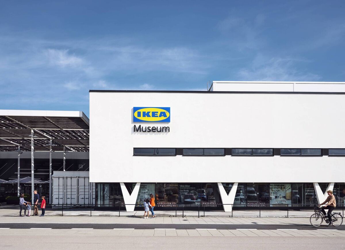 Ikea's first-ever store, in Sweden, now the Ikea Museum.