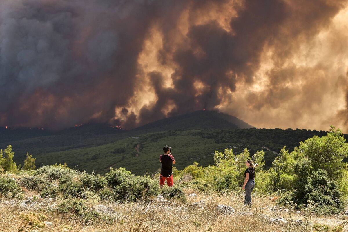 Over recent years, Europe has witnessed some particularly unusual weather, in both winter and summer. At the same time, peculiar patterns of sea surface temperatures have appeared across the North Atlantic. File picture: Spyros Bakalis/AFP via Getty Images