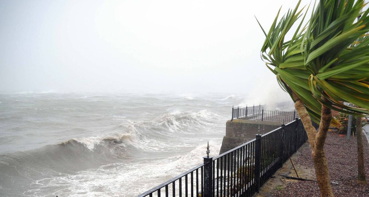 Extensive warmth to the northeast in late 2017 may have sustained hurricane Ophelia, emerging around the Azores and making landfall in Ireland in October. Picture: Denis Minihane