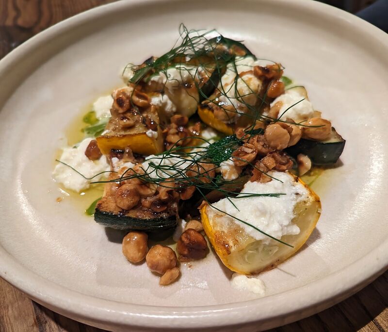 Roast Courgettes with Ricotta Roast Courgettes with Ricotta