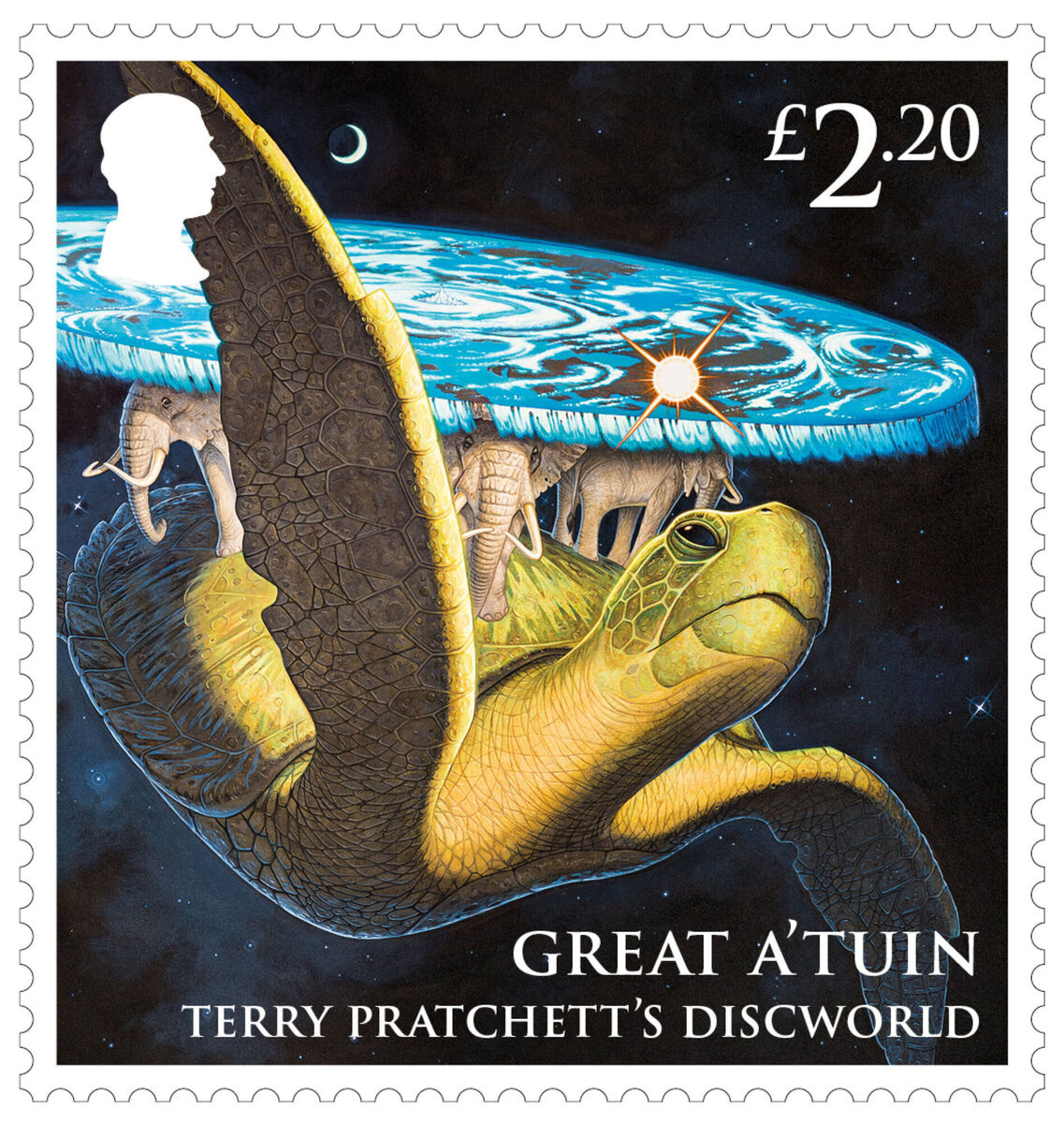 Great A'Tuin stamp Great A'Tuin stamp