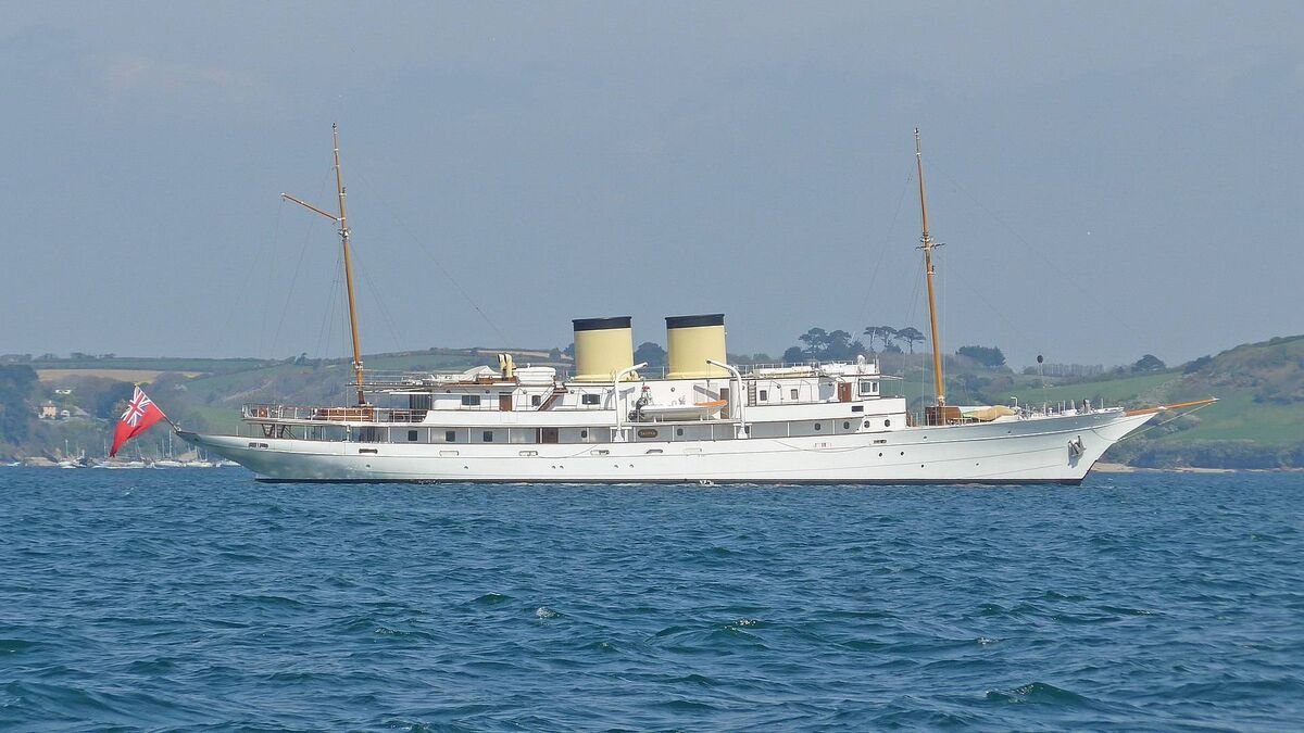 Mark Getty's yacht Talitha Mark Getty's yacht Talitha
