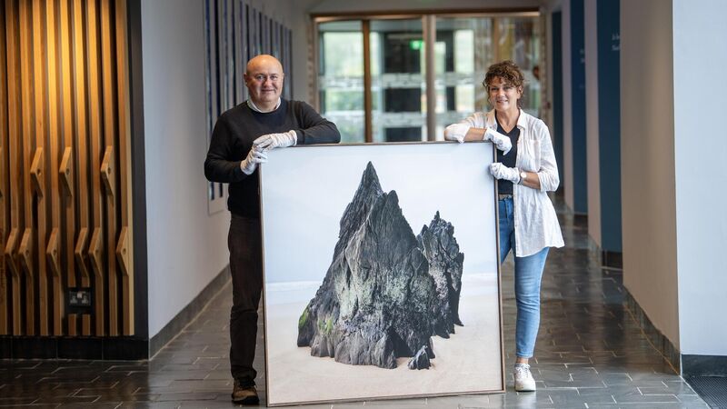 Blasket Case: Jan O'Connell trades bricks and mortar for rocks and water in Kerry exhibition 