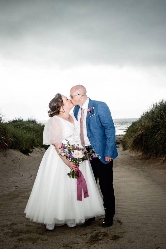 Sarah Abbott and Brian Harmon. Pictures: Tara Donoghue