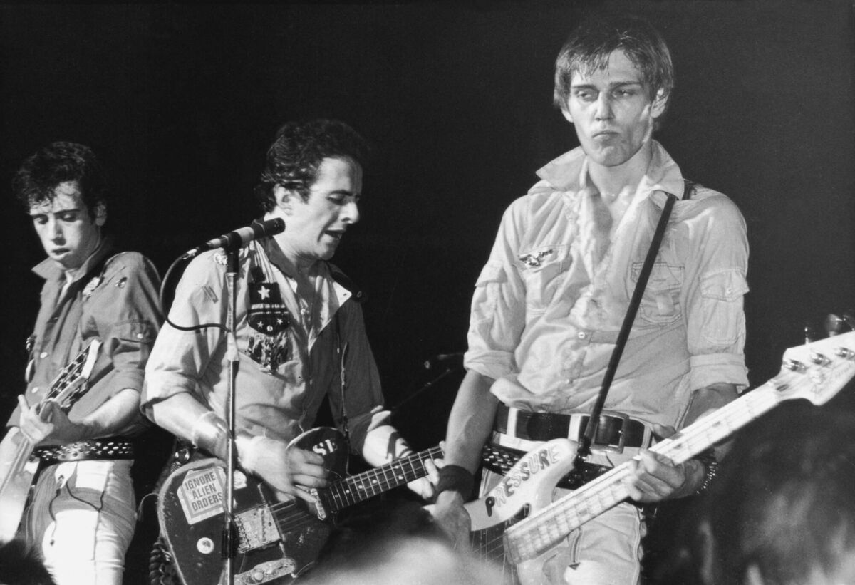 The Clash, circa 1980. Pic: Hulton Archive/Getty Images
