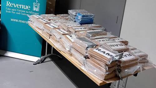 Revenue has seized 400kg of cocaine so far this year