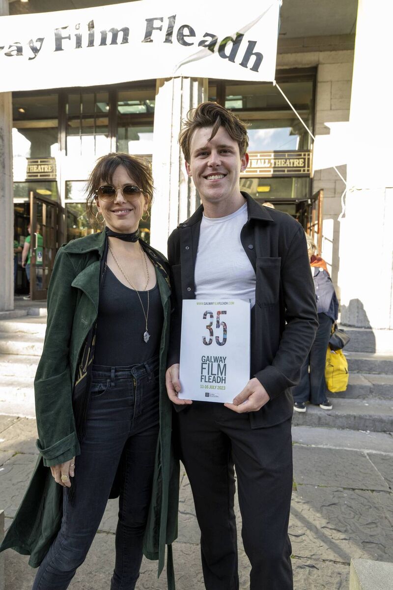 Imelda May and Niall McNamee. Pic: Andrew Downes