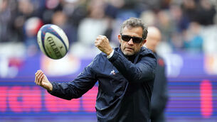 <p>SELECTION PROCESS: France head coach Fabien Galthie.</p>