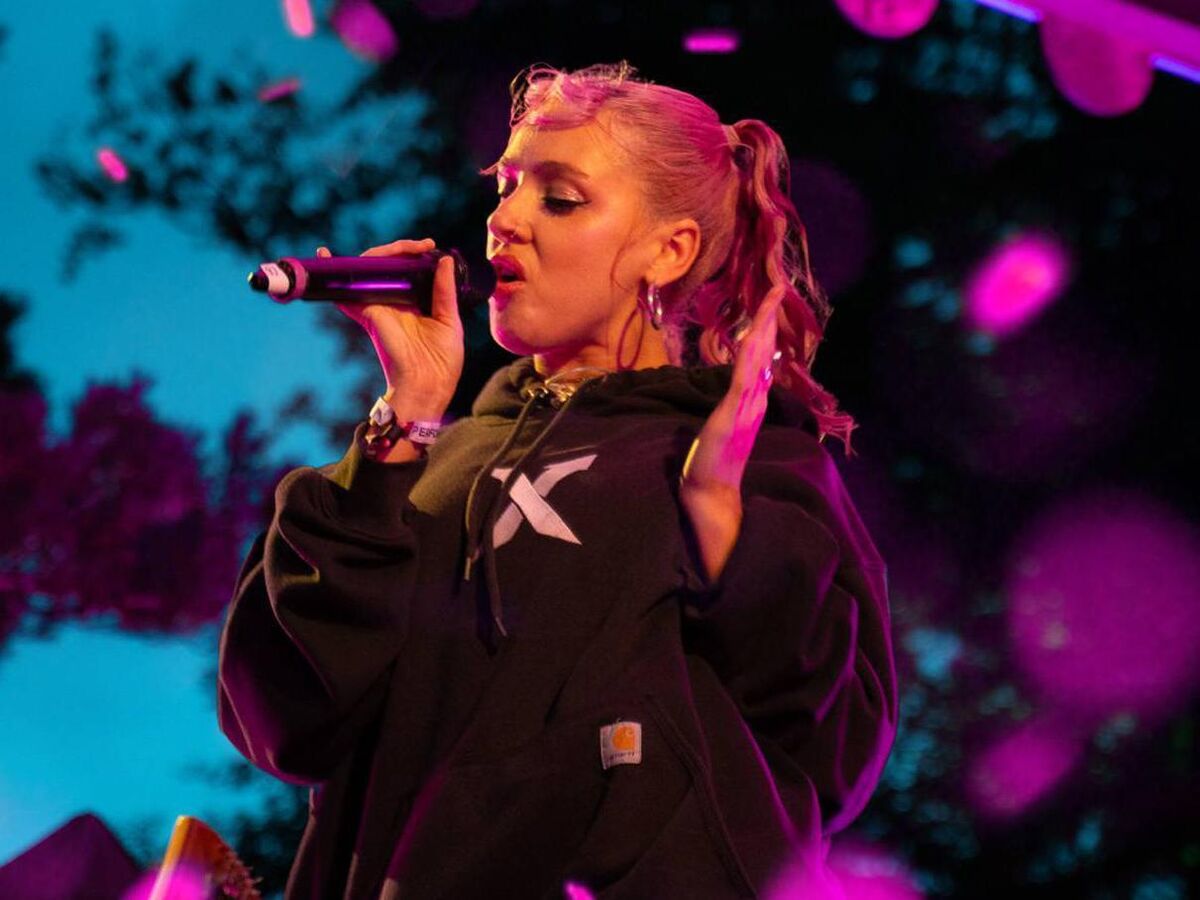 Gemma Dunleavy at All Together Now on Friday evening.   Picture: Aiesha Wong 