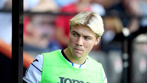 <p>DANE DEAL: Rasmus Hojlund has signed for Manchester United. (Nigel French/PA)</p>