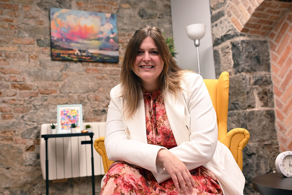 Jennifer Misener, clinical manager of the Jigsaw service in Galway: ‘The more that we’re open about [mental health], it reduces stigma so people who do need it can come forward.’ Picture: Ray Ryan
