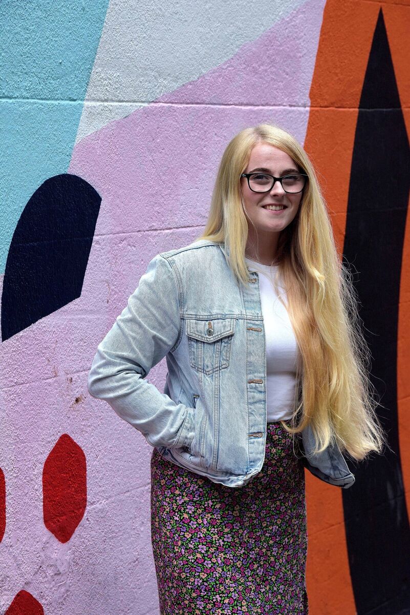 Niamh Fennell who now works with Jigsaw is a former service user: ‘It was mostly stress-management, low mood, not being able to function on a day-to-day basis.’	Picture: Moya Nolan
