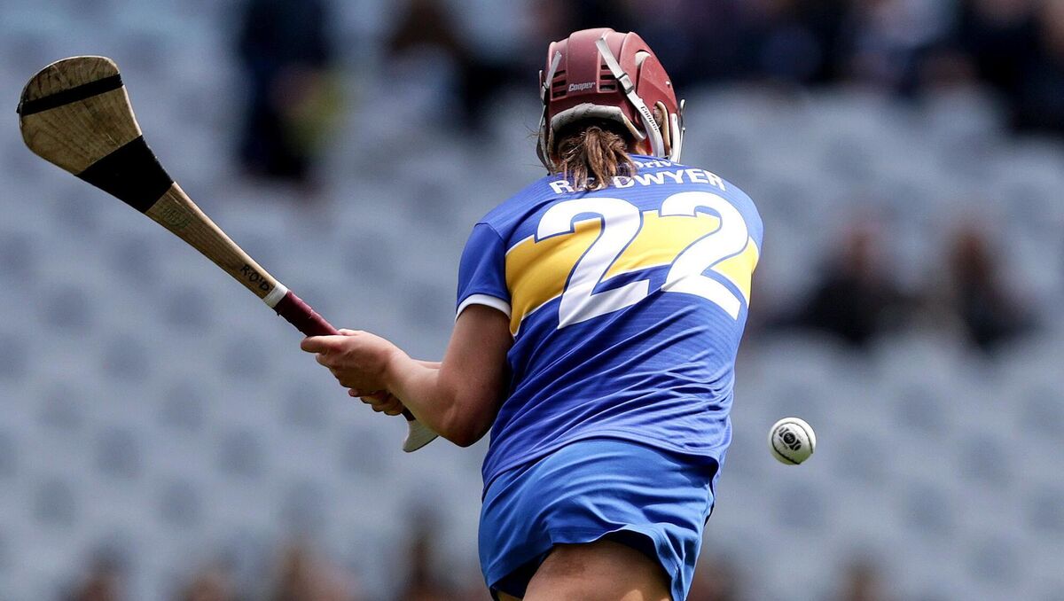 Tipperary's Rachel O’Dwyer scores a goal. Pic Credit ©INPHO/Laszlo Geczo