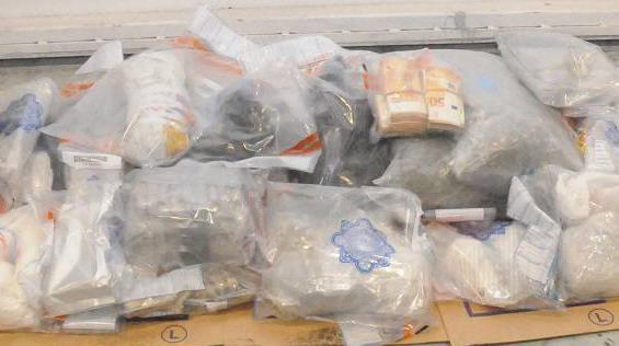 Last year, cocaine accounted for one in three of the 12,009 cases treated for problem drug use, ahead of opioids, cannabis, and benzodiazepines. Picture: An Garda Síochána
