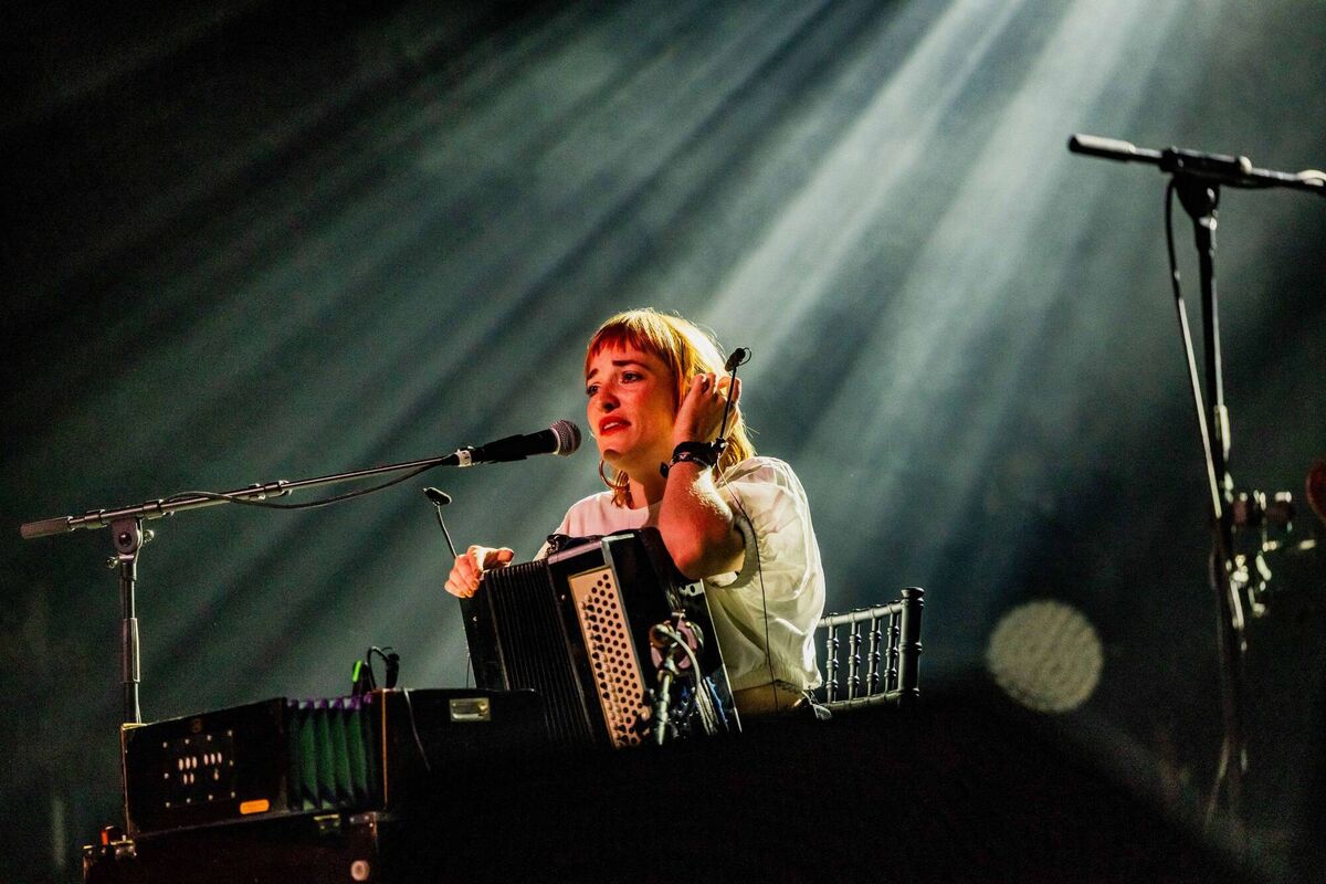 Radie Peat of Lankum. Picture: Glen Bollard 