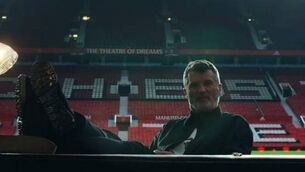 <p>THERE'S ONLY ONE KEANO: Roy Keane stars in the ad for Manchester United's new third choice kit. Pic credit: Manchester United.</p>