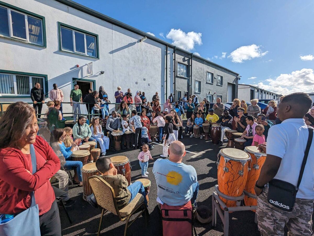 Ms Ferrigan said Saturday’s gathering was a success with great feedback from Clare locals and asylum seekers. Picture: Sarah Ferrigan Ms Ferrigan said Saturday’s gathering was a success with great feedback from Clare locals and asylum seekers. Picture: Sarah Ferrigan