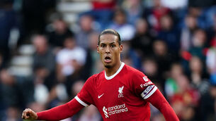 New Liverpool captain Virgil van Dijk understands fans’ negativity about the new season but he does not share their concerns (Mike Egerton/PA)