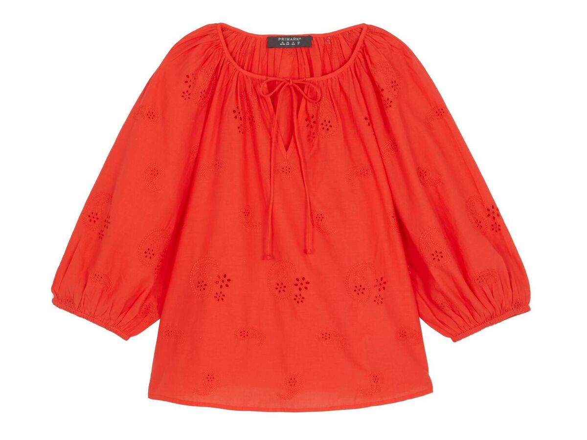Red Prairie Top, €16, Penneys