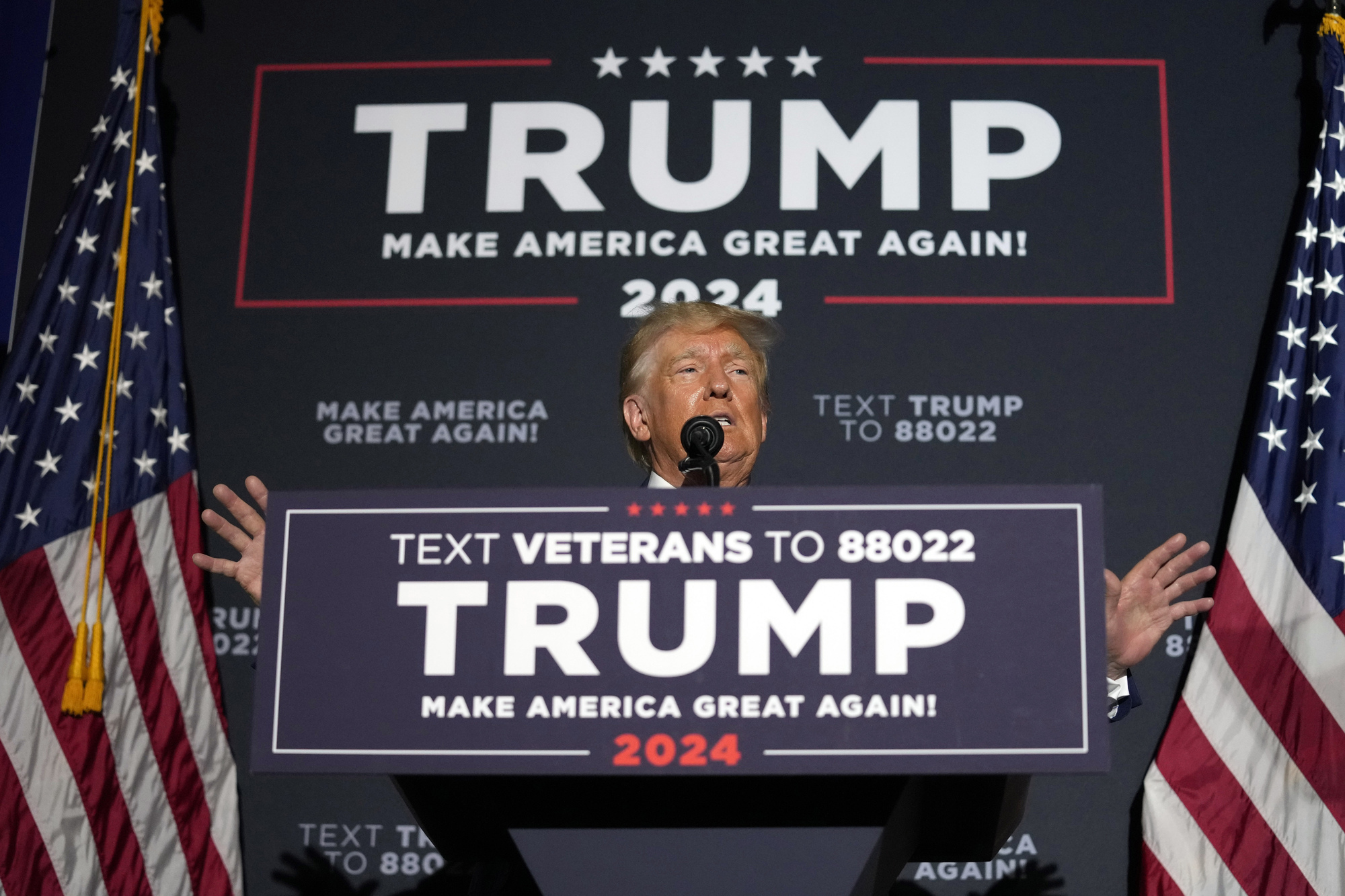 Trump calls prosecutor ‘thug’ and vows to keep talking about criminal cases