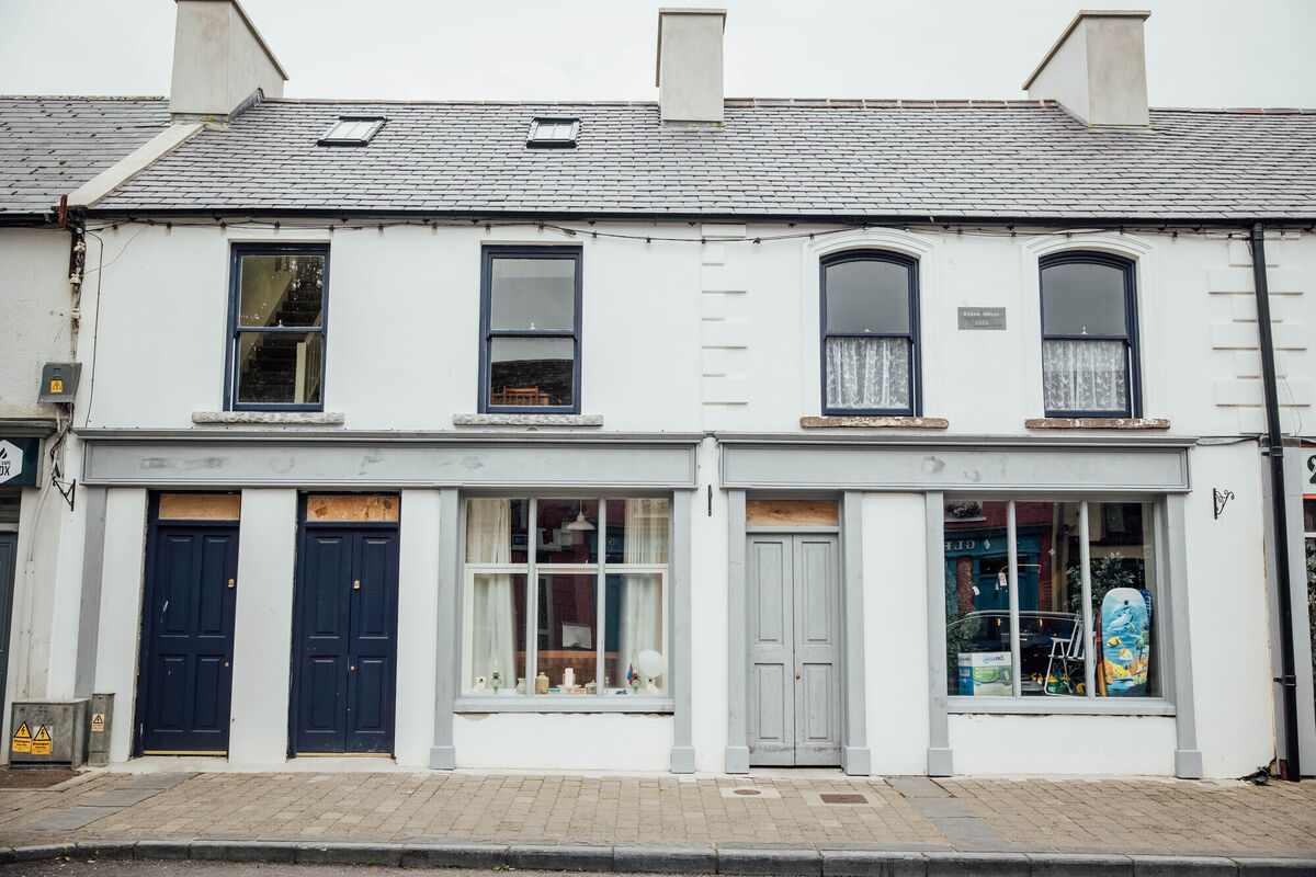  A recently renovated building in Kilrush, Clare. Picture: Brian Arthur
