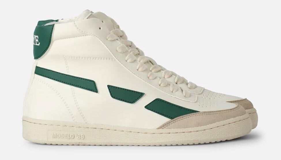 Modelo '89 Hi Green sneakers, Saye, was €149; now €99 Modelo '89 Hi Green sneakers, Saye, was €149; now €99