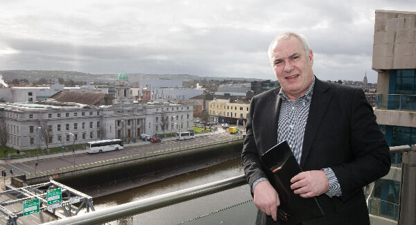 Peter Aiken at the Clayton Hotel yesterday for the announcement of four new acts for this year’s Live at The Marquee concert series. Picture: Darragh Kane