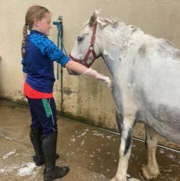 Breffní Walsh and equine friend