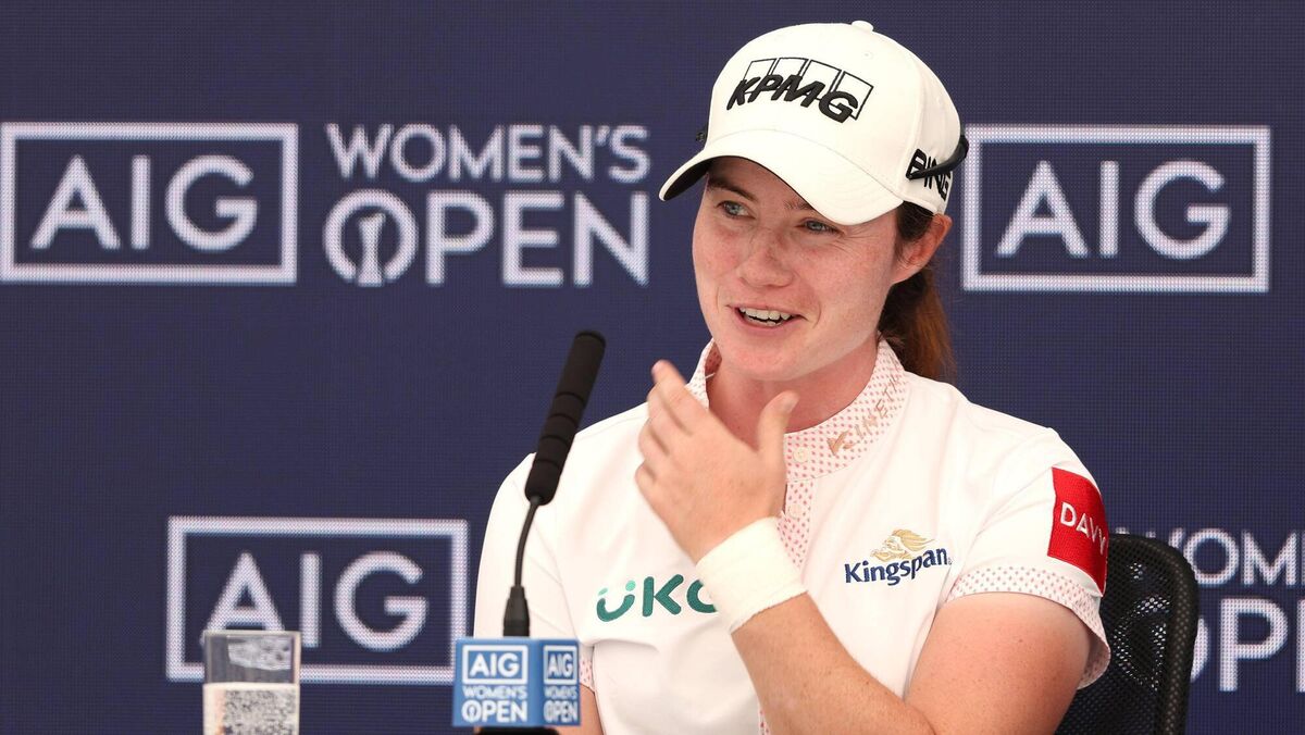 Leona Maguire addresses a press conference. (Photo by Warren Little/Getty Images) Leona Maguire addresses a press conference. (Photo by Warren Little/Getty Images)
