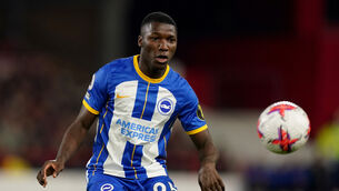 <p>WANTED: Brighton and Hove Albion's Moises Caicedo in action.</p>