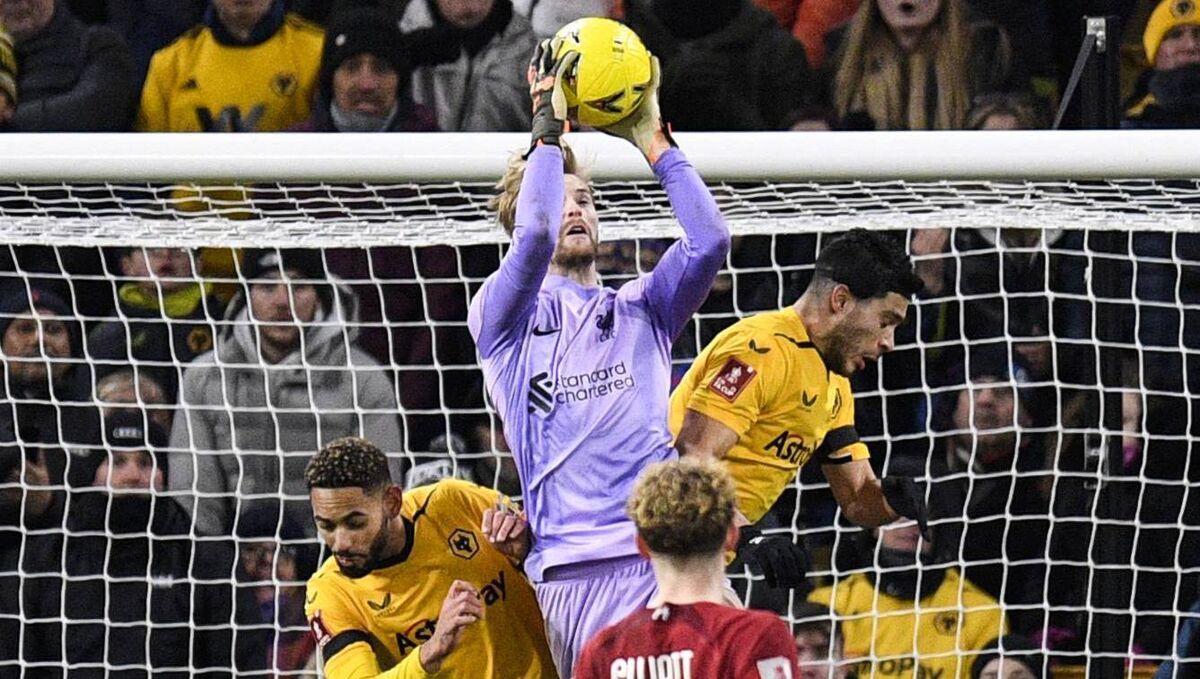 Caoimhìn Kelleher has yet to make the breakthrough into the Liverpool first team. Pic: OLI SCARFF/AFP via Getty Images