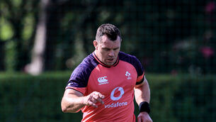 <p>POSITIVE INFLUENCE: Cian Healy tries to be a positive influence in training camp. Pic: ©INPHO/Dan Sheridan</p>